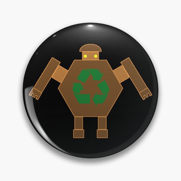 Item preview, ROBOTICA-Recycle Bot designed and sold by Carlos Phillips.