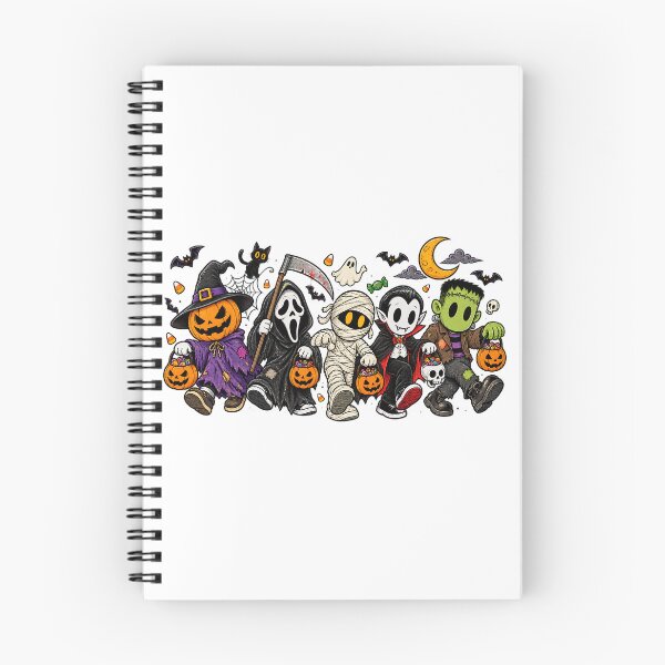 Item preview, Halloween Monster Friends Trick or Treat Squad Art designed and sold by DesignArtist.ia.