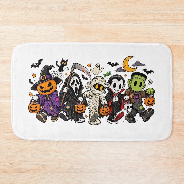 Item preview, Halloween Monster Friends Trick or Treat Squad Art designed and sold by DesignArtist.ia.