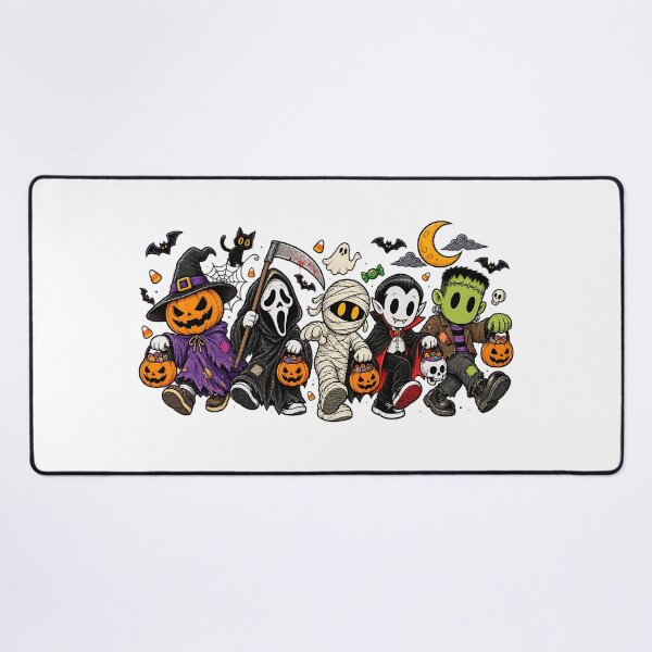 Item preview, Halloween Monster Friends Trick or Treat Squad Art designed and sold by DesignArtist.ia.