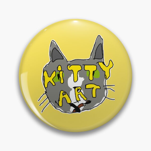 Item preview, Kitty Art Logo designed and sold by SpaceGardenArt.