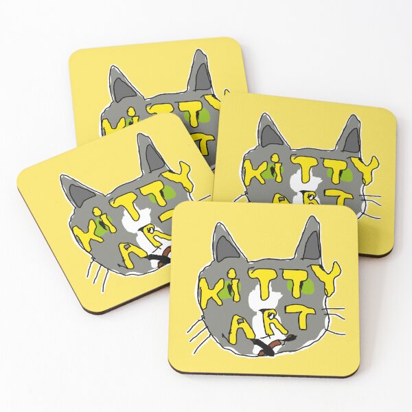 Item preview, Kitty Art Logo designed and sold by SpaceGardenArt.
