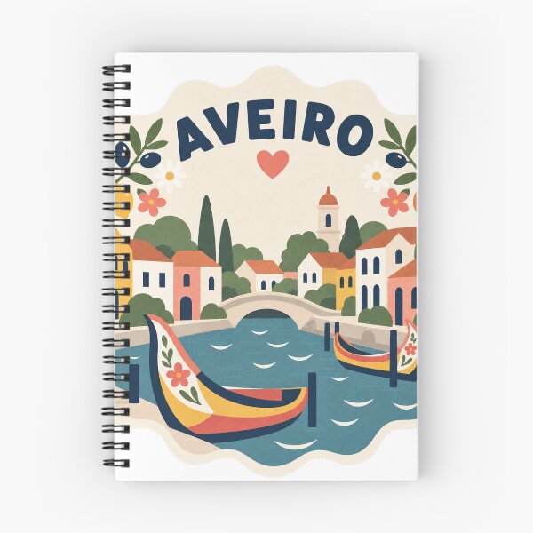 Item preview, Aveiro Portugal Travel Souvenir Modern Folk Art designed and sold by VisualArtsOasis.