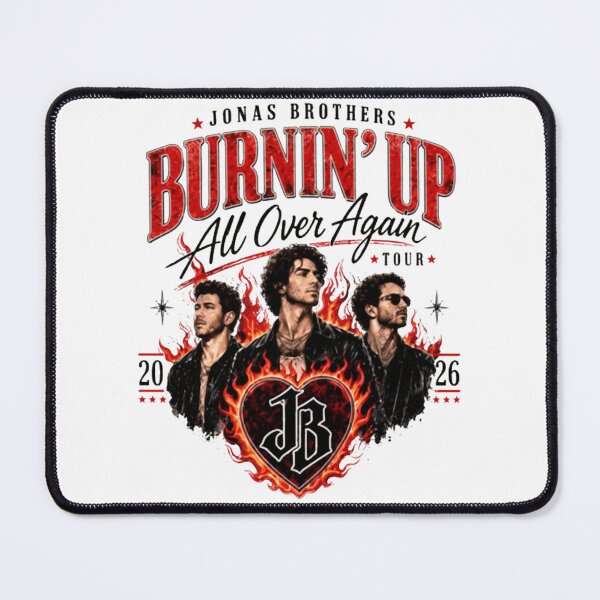 Item preview, Jonas Brothers Nostalgic Pop Music, Burning Up Tour designed and sold by CalistaLueilwit.