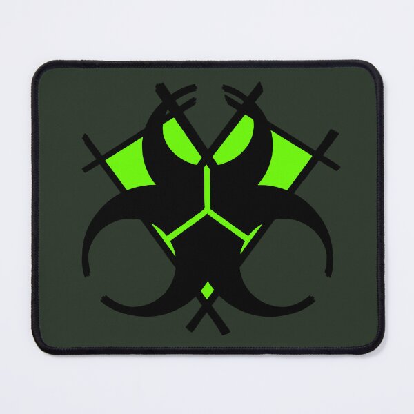 Item preview, Anti-Love Biohazard Symbol (Toxic Waste Version) designed and sold by Shadow Sheep Designs .