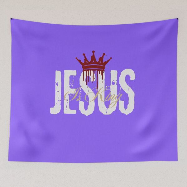 Item preview, Jesus Is King  - Holy Ghost Episcopal Church  - Birthday Gifts - Red designed and sold by Doiemacreations.