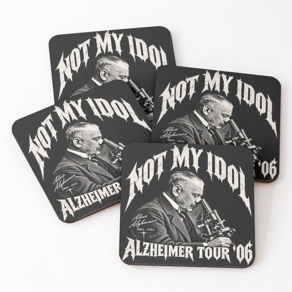 Item preview, Not My Idol – Alzheimer Tour '06 Vintage Grunge Science Graphic designed and sold by IrynaLineArt.