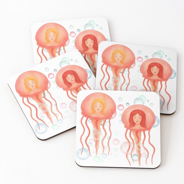 Item preview, Jellyfish Girls Dream designed and sold by AmongTheWillows.