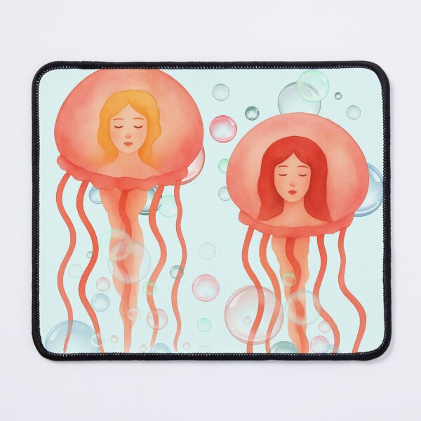 Item preview, Jellyfish Girls Dream designed and sold by AmongTheWillows.