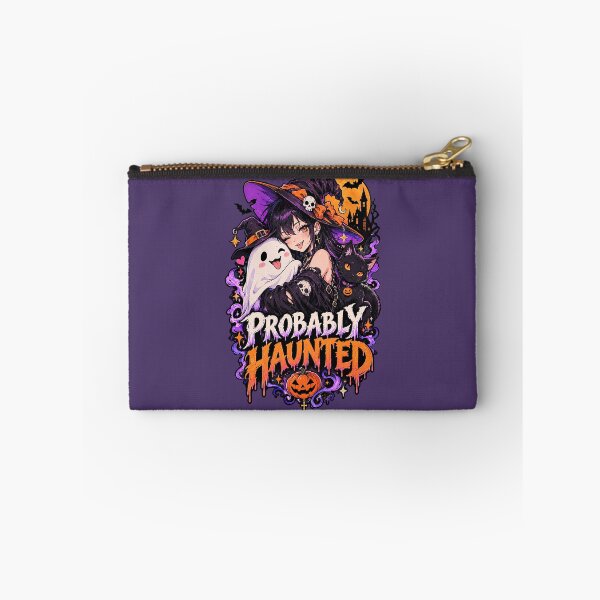 Item preview, Probably Haunted – Cute Spooky Witch Halloween. designed and sold by Endless7Art.