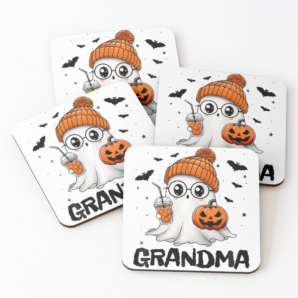 Item preview, Cute Halloween Grandma Ghost Pumpkin Costume designed and sold by Alzasshop.