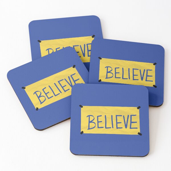 Item preview, Believe Motivational Sign  designed and sold by AngieMStore.
