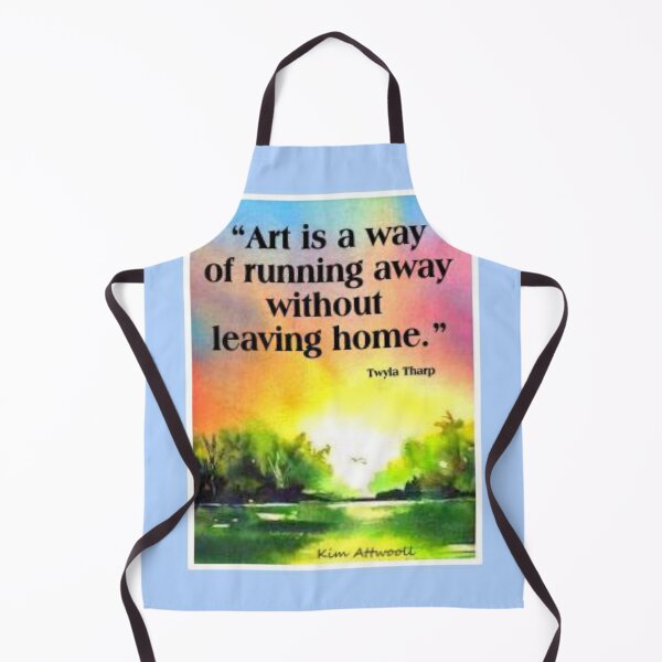 Item preview, Art is a Way of Running Away Without Leaving Home, River Dawn designed and sold by aswoa.