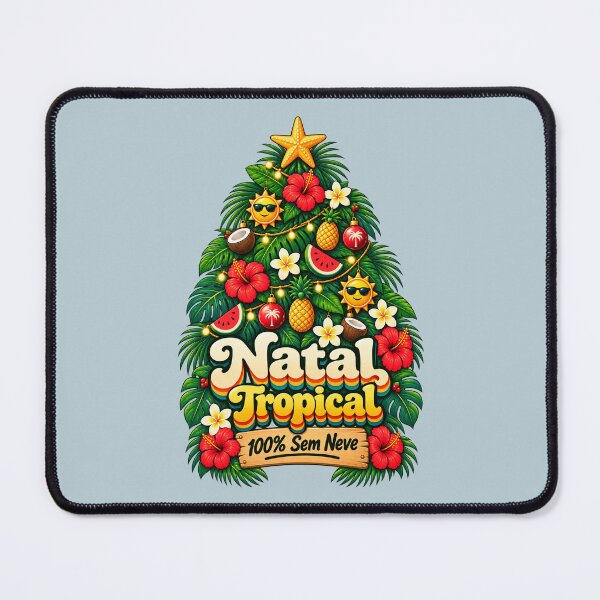 Item preview, Natal Tropical – 100% Sem Neve | Retro Summer designed and sold by warlistop.