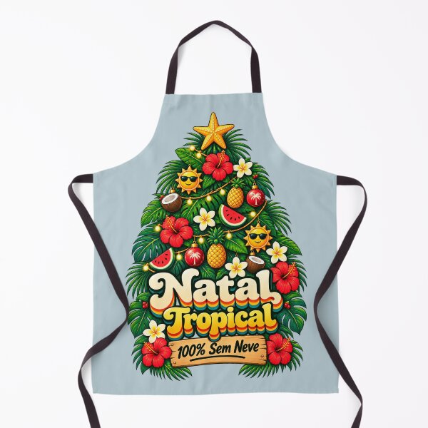 Artikelvorschau, Natal Tropical – 100 % Sem Neve | Retro-Sommer entworfen und verkauft von warlistop.