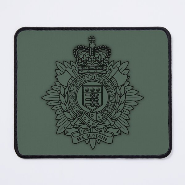 Item preview, Royal Logistic Corp cap badge colourless  designed and sold by Auburn-Art.