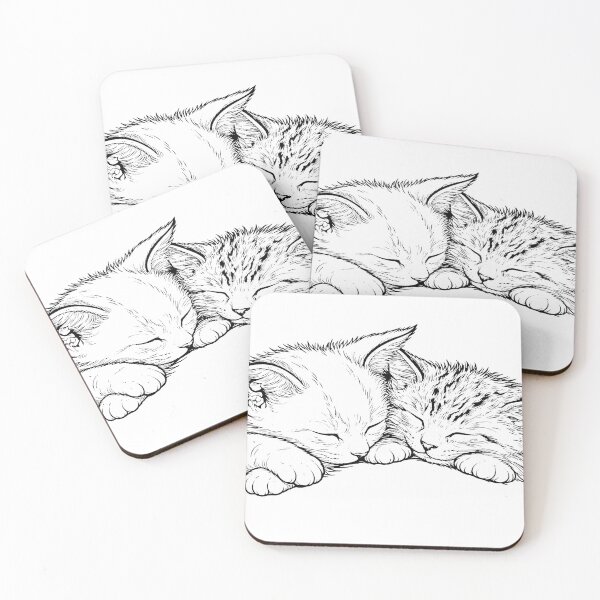 Item preview, Sleepy kittens  designed and sold by RedPandaDawg.