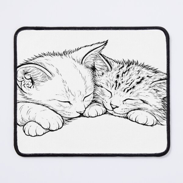 Item preview, Sleepy kittens designed and sold by RedPandaDawg.