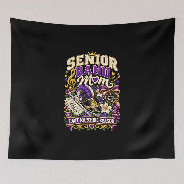 Item preview, Senior Band Mom Last Marching Season Proud Marching Band Mom designed and sold by Ridaelb.