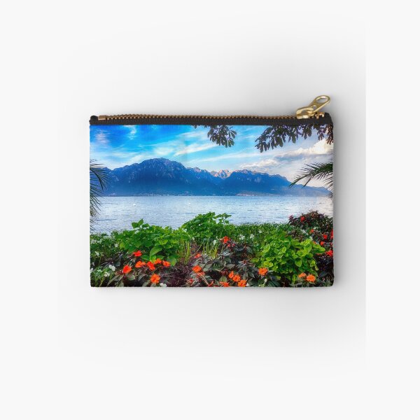 Item preview, Flowers at Lake Geneva , Switzerland designed and sold by Kathy Weaver.