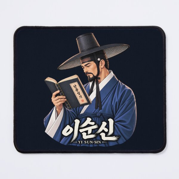 Item preview, Admiral Yi Sun-sin Reading Nanjung Ilgi designed and sold by PUNserious.