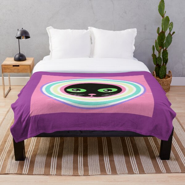 Item preview, Colorful Cat Face designed and sold by Elaine M Hayward .