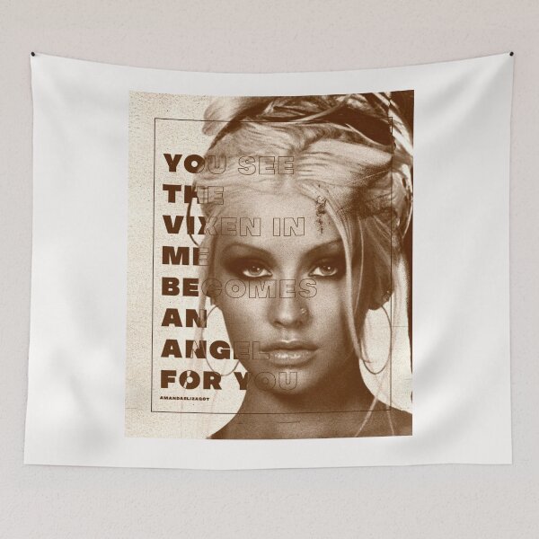 Artikelvorschau, Pop-Art-Illustration von Christina Aguilera entworfen und verkauft von Nfx2.