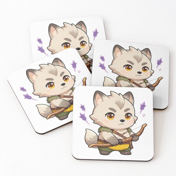 Item preview, Cute fox ranger loki chibi fantasy illustration designed and sold by WildArtIT.