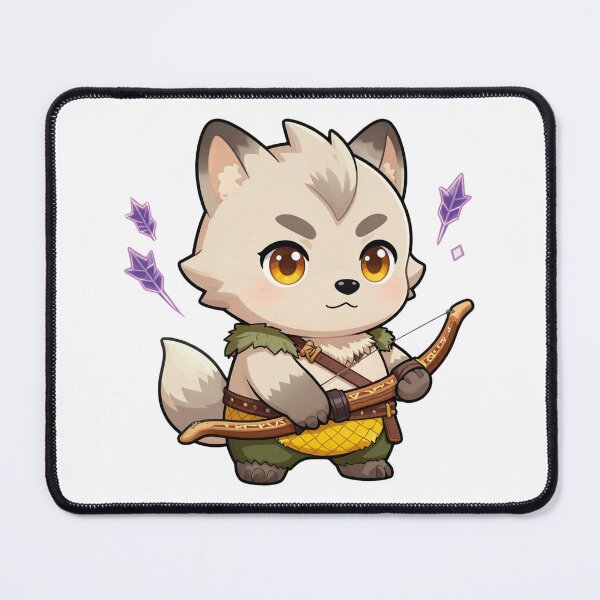 Item preview, Cute fox ranger loki chibi fantasy illustration designed and sold by WildArtIT.