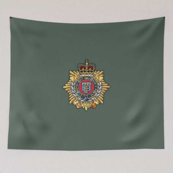Item preview, Royal Logistic Corp cap badge colour designed and sold by Auburn-Art.