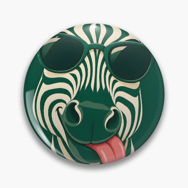Artikelvorschau, Stilvolles Zebra mit Sonnenbrille – Lustige Tierkunst entworfen und verkauft von zisad.