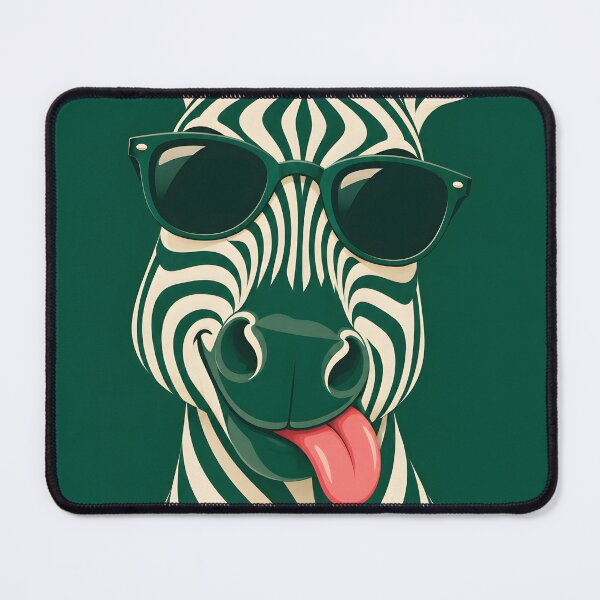 Item preview, Stylish Zebra with Sunglasses Fun Animal Art designed and sold by zisad.