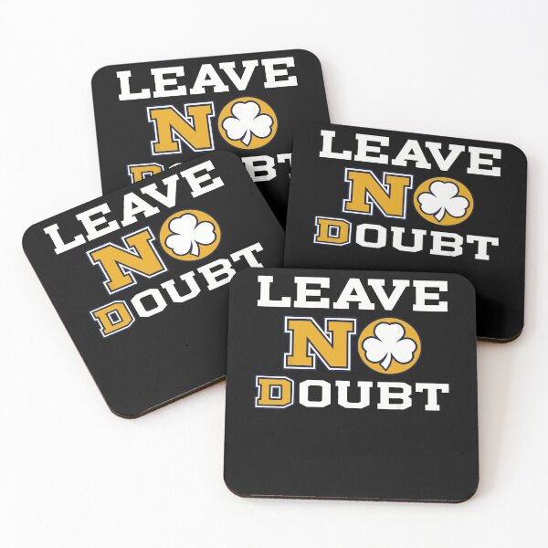 Item preview, Leave No Doubt Notre Dame Style Shamrock Varsity Letter Sports Pride Apparel designed and sold by slmfams.