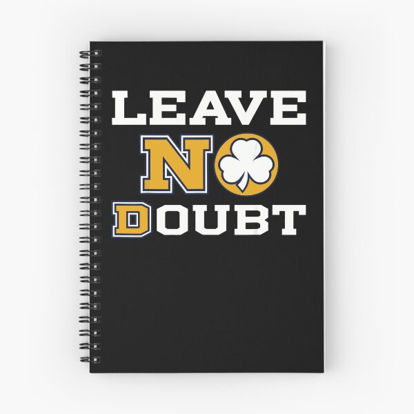 Item preview, Leave No Doubt Notre Dame Style Shamrock Varsity Letter Sports Pride Apparel designed and sold by slmfams.