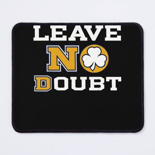 Item preview, Leave No Doubt Notre Dame Style Shamrock Varsity Letter Sports Pride Apparel designed and sold by slmfams.