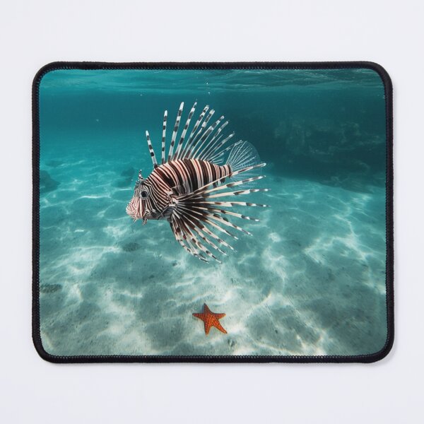 Item preview, Lost in the Blue - Lionfish designed and sold by BeeStylishTees.