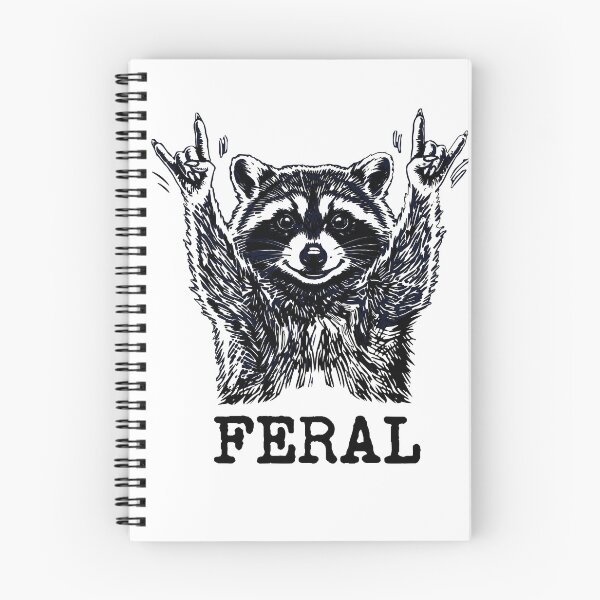 Item preview, Funny Feral Raccoon designed and sold by LounisArt.