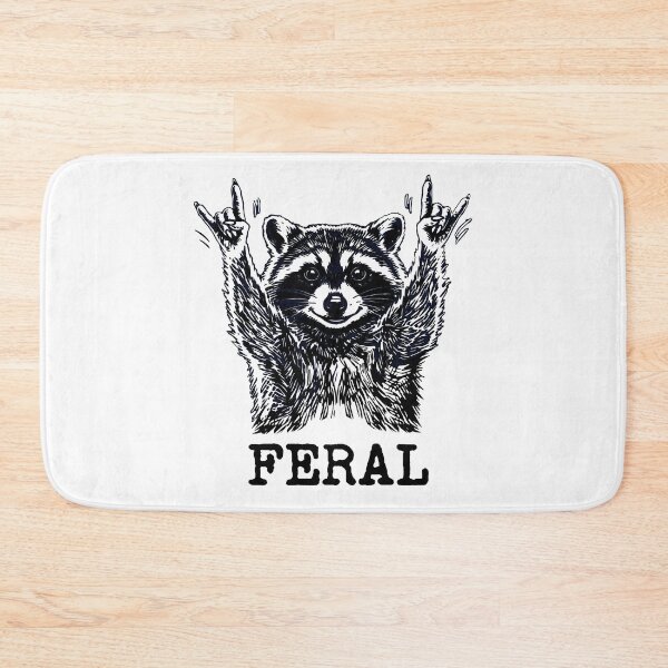 Item preview, Funny Feral Raccoon designed and sold by LounisArt.