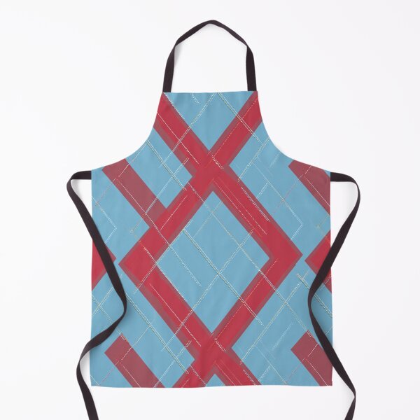Item preview, Red and Blue Modern Argyle Gameday Dress designed and sold by CollegeTown.