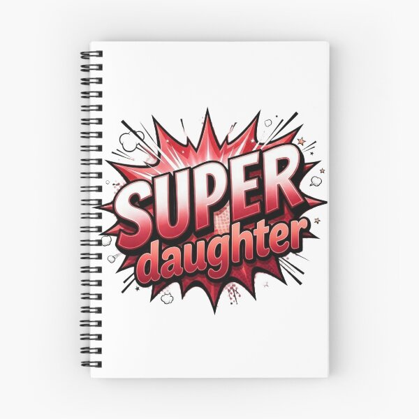 Item preview, Super Daughter Komiks Pop Art w stylu superbohatera designed and sold by Nela-&-Lena.
