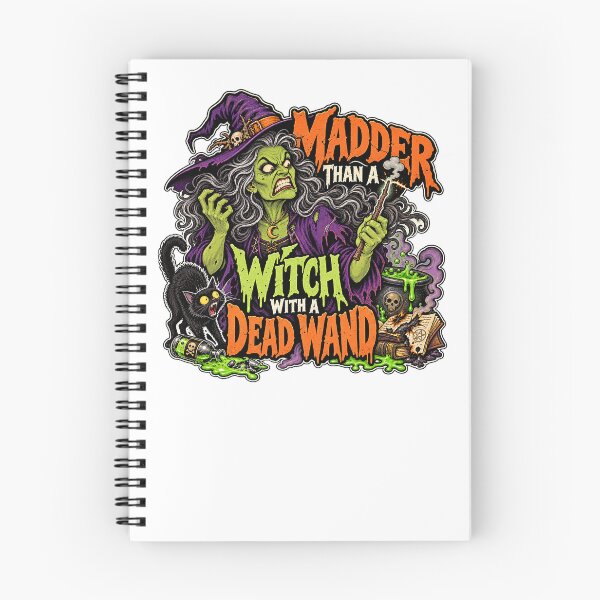 Item preview, MADDER THAN A WITCH WITH A DEAD WAND designed and sold by WheelieGdArt.