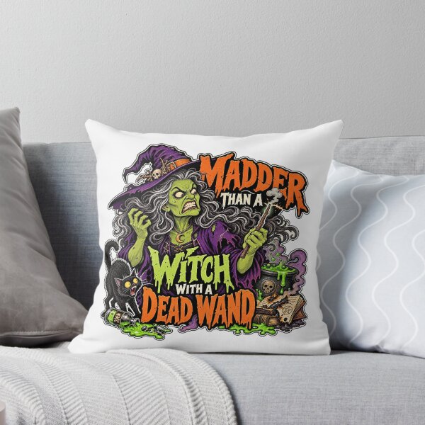 Item preview, MADDER THAN A WITCH WITH A DEAD WAND designed and sold by WheelieGdArt.
