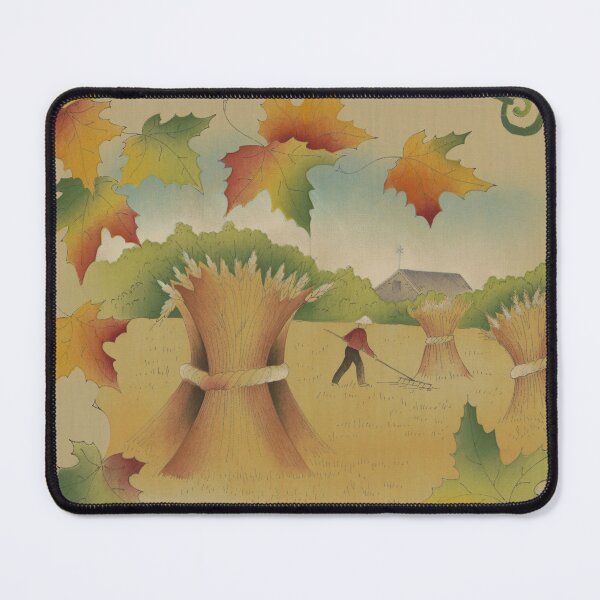 Item preview, Antique When the Leaves are Turning Woodcut 1906 designed and sold by Antique Science Press.