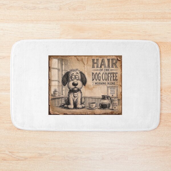 Item preview, Hair of the Dog Coffee Morning Blend designed and sold by Murfi & Jinx By Theo Roman.
