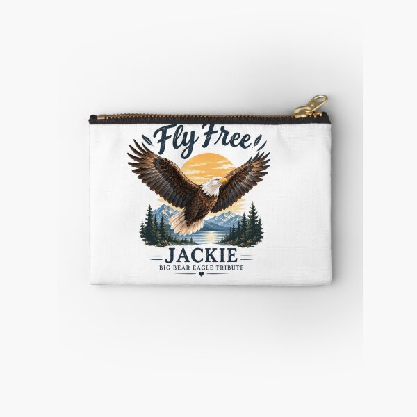 Item preview, Fly Free Jackie Big Bear Eagle Tribute designed and sold by MotylekAnia.