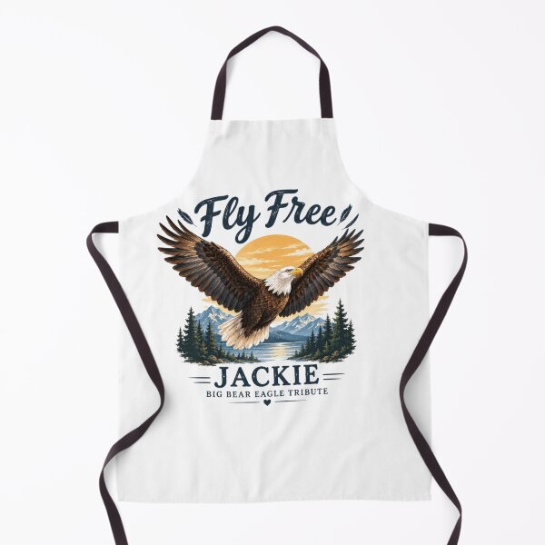 Item preview, Fly Free Jackie Big Bear Eagle Tribute designed and sold by MotylekAnia.