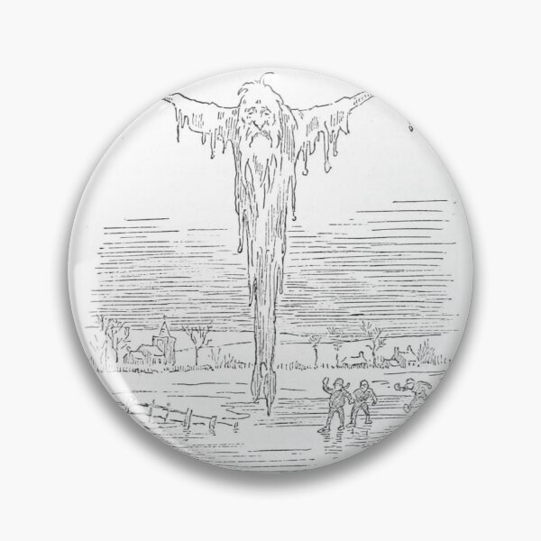 Item preview, Vintage Winter Frost Spirit Engraving designed and sold by Antique Science Press.