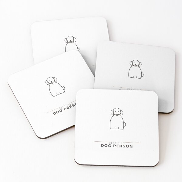 Item preview, Certified Dog Person Minimalist Line Art T-Shirt designed and sold by MEHDI-NAJIB.