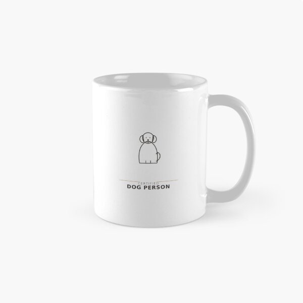 Item preview, Certified Dog Person Minimalist Line Art T-Shirt designed and sold by MEHDI-NAJIB.