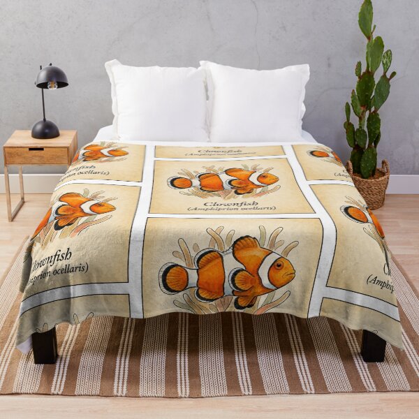 Item preview, Vintage Clownfish Scientific Illustration Print designed and sold by KenworksDigital.